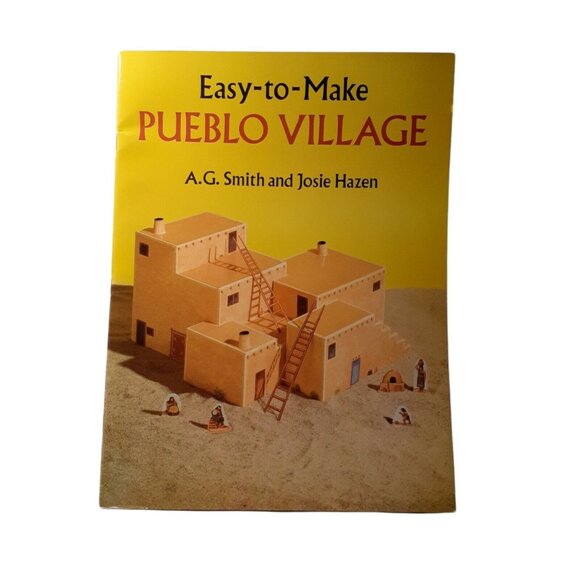 Pueblo Village Book Paper Village Kit Easy Educational Home School Learning